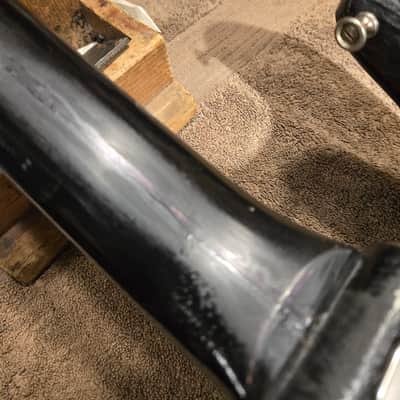 Hagstrum model 1 guitar Model 1 1960s - Black plastic, the back black paint image 7