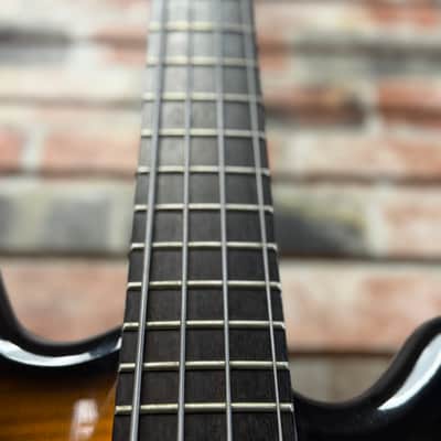 Warwick Rockbass Corvette Classic 4 2010s - Almond Sunburst Transparent image 6