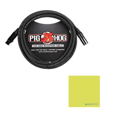 Mint Liquid Audio sE Electronics Z5600a II Large-diaphragm Tube Condenser Microphone Bundle w/Pig Hog PHM10 8mm Mic Cable Polishing Cloth image 2