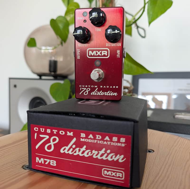 MXR M78 Custom Badass '78 Distortion 2011 - Present - Red image 1