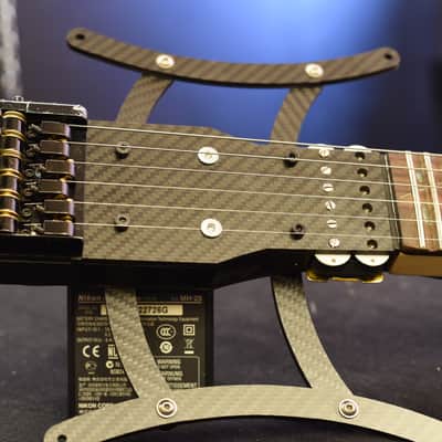 Compact Travel Foldable Carbon Fiber Electric Guitar image 2