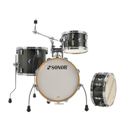 Sonor AQX Jungle Set - Black Midnight Sparkle (AQX-JUNGLEWMBMS) image 5