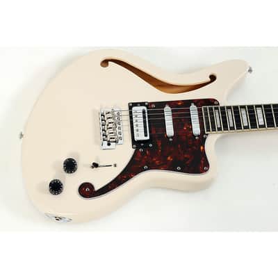 D'Angelico Premier Series Bedford SH Limited-Edition Electric Guitar with Tremolo Regular Champagne image 3