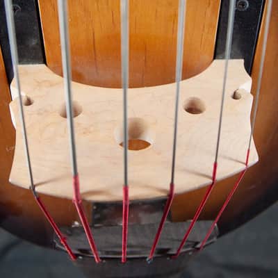 Jack Pimentel Electric Upright 6-String Bass Tobacco Burst image 8