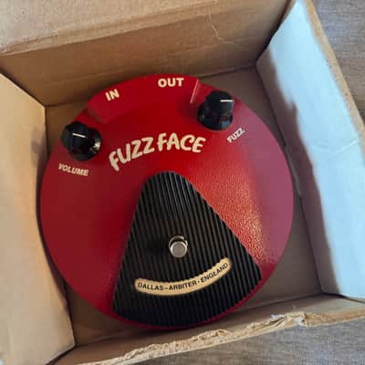 Dallas Arbiter Fuzz Face BC109C Reissue 1986 - 1992 - Red image 5