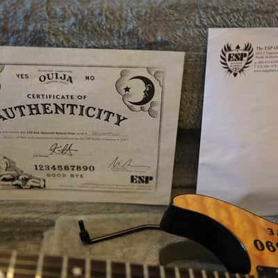 ESP LTD ESP LTD KH Signature OUIJA 2019 - Mint image 3