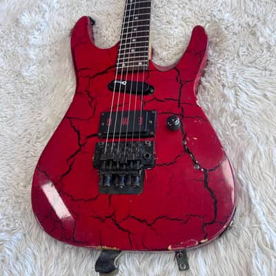 Charvel Charvette Model 170 late 80s - Red Crackle image 2