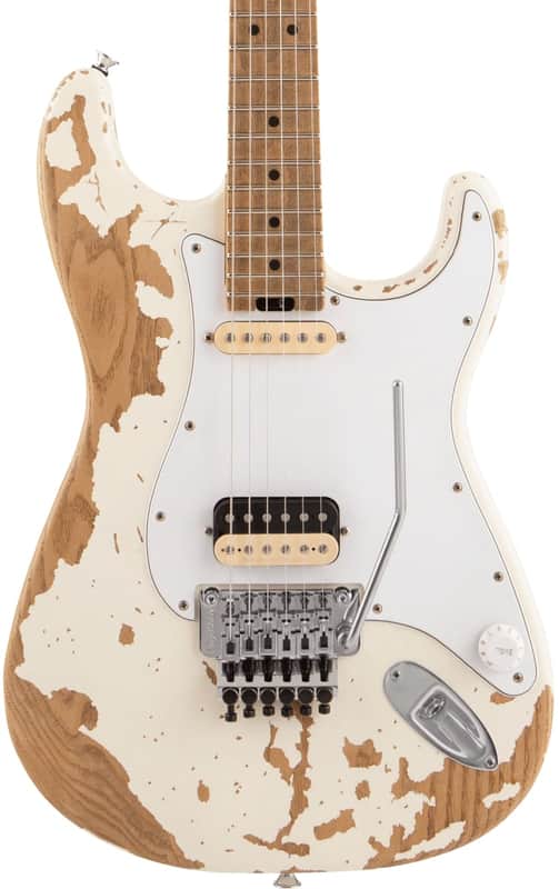 Charvel Henrik Danhage Limited Edition Signature Pro-Mod So-Cal Style 1 HS FR M Maple White Relic w/bag image 1