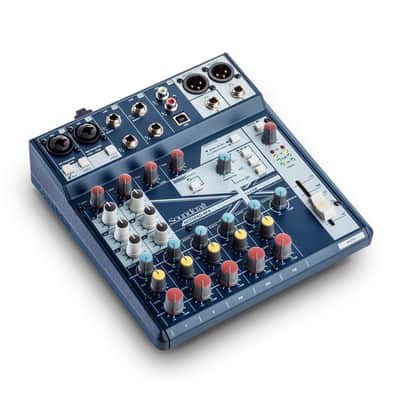 Soundcraft Notepad-8FX 8 Channel Analogue Mixer with USB and FX image 1