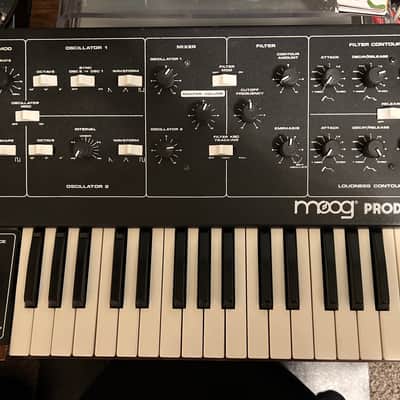 Moog Prodigy 32-Key Monophonic Analog Synthesizer 1979 - 1984 - Black