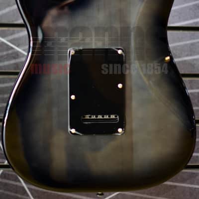 Fender Squier Affinity Series Stratocaster FMT HSS Black Burst Electric Guitar image 2