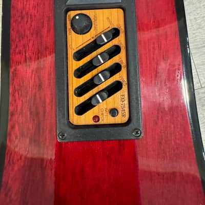 Dillion RH600CET Acoustic-Electric Guitar 2000 - Flamed Red Burst Finish image 9