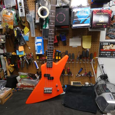Arbor Explorer Bass 1987 - Dayglo Signal Red image 2