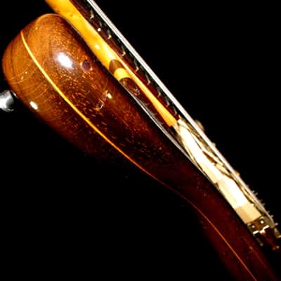 J. K. LADO SUPER FALCON II 1981 Natural. SOLID WOOD BASS. Incredible Sound. HANDBUILT. Beautiful. image 5
