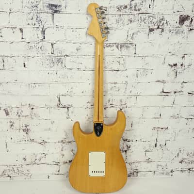 1977 Fender USA Stratocaster Natural Finish Electric Guitar W/ Hard Shell Case image 7