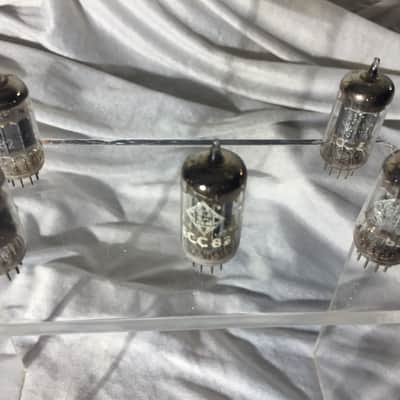 Original Röhren-Set *Tubes* aus Echolette NG51 *Telefunken*Valvo ECC83 /82 image 7