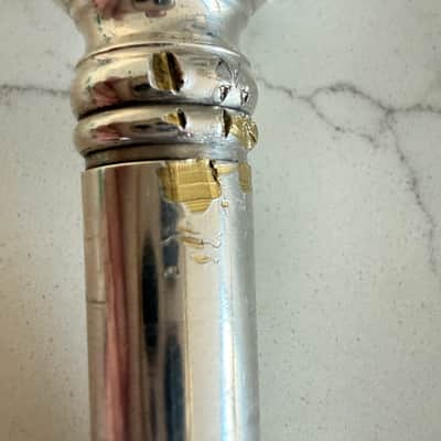 Bach 350HAL Small Shank Trombone Mouthpiece - Silver Plated image 8