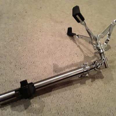 (Very Rare) Vintage Tama Titan Adjustable Telescoping Legless Rack Snare Mount with Mounting Clamp & Memory Lock Included image 6