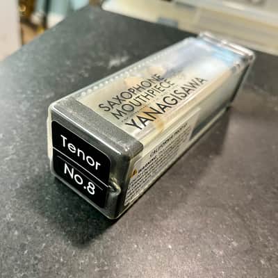 Yanagisawa Metal 8 Tenor Saxophone Mouthpiece with Ligature, Cap, Box image 6