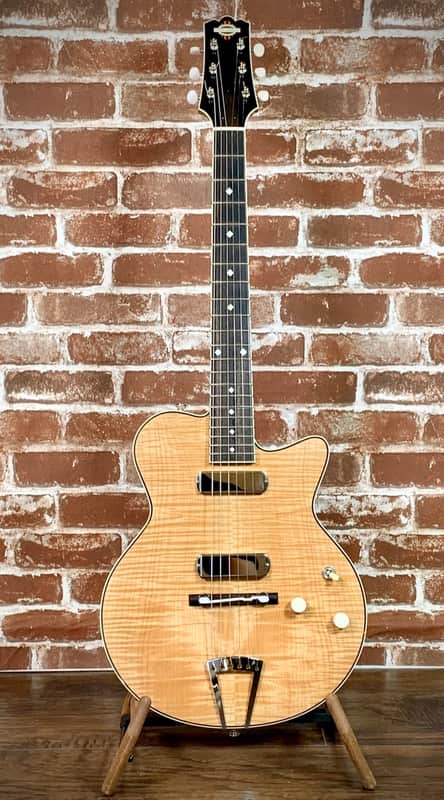 Yanuziello Electric 2013 Natural/Ivory 22 1/2" Scale, Excellent + Maple/Alder 5lbs 3.2oz (Video Demo) image 1
