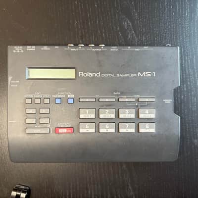 Roland MS-1 Digital Sampler 1990s - Black