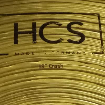 Meinl HCS 18" Crash Cymbal 1439g serial 2108119391 image 1