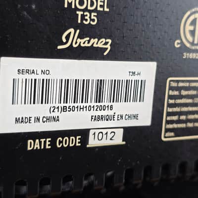 Ibanez T35 35W Acoustic Amp 2010s - Black image 4