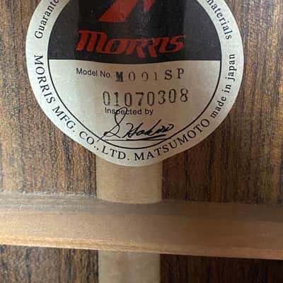 Morris  M-001SP Rare Model image 7