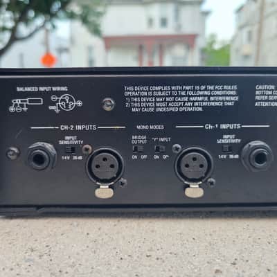 Crown K2 Rackmount Power Amplifier Balanced 2-Ch XLR/TRS Banana Red/Black image 6