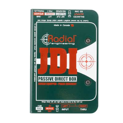 Radial JDI MKIII MK3 Passive Direct Box DI w/ Jensen for Guitar/Bass/Keyboard image 1