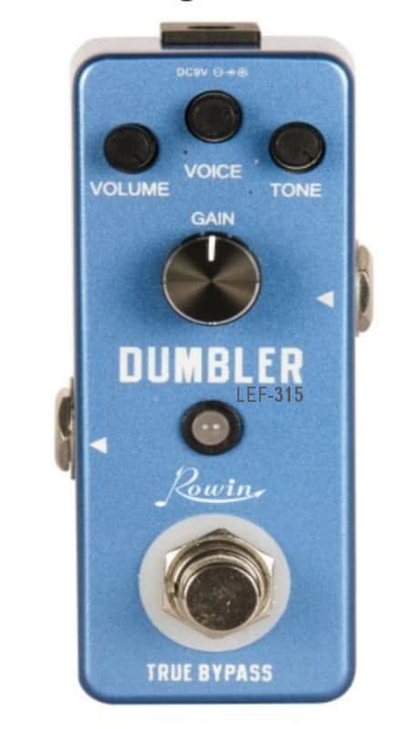 Rowin DUMBLER LEF-315 Dumble Amp Simulator Pedal Ships Free image 1