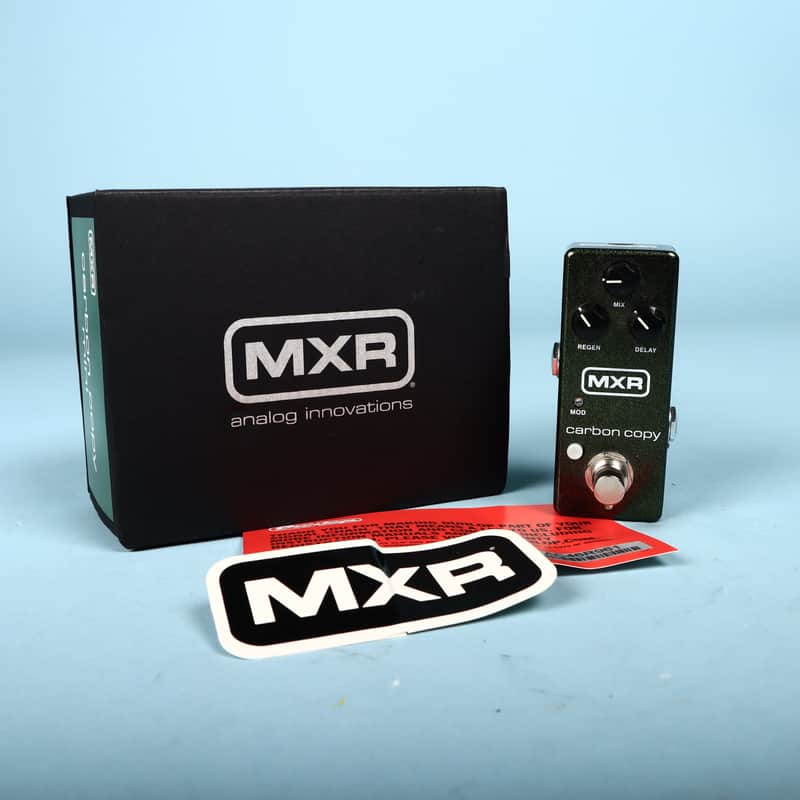 MXR M299 Carbon Copy Analog Delay Mini Pedal Open Box image 1