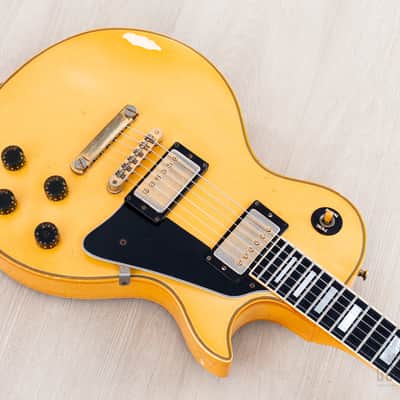 1982 Gibson Les Paul Custom Alpine White w/ Tim Shaw PAFs, Case image 8
