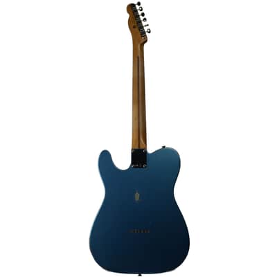 USED 2021 Fender Vintera Road Worn '50s Telecaster - Lake Placid Blue image 5