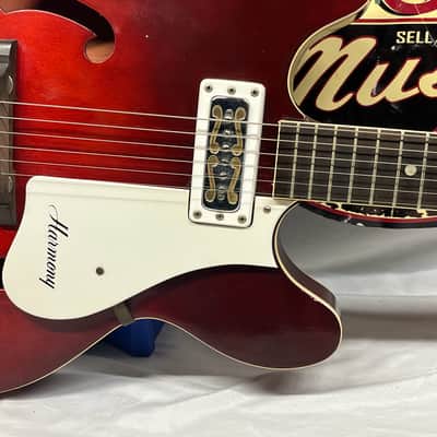 Harmony H53/1 Rocket Hollow Body Electric Guitar image 6