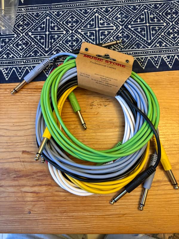music store Patch cable 3m x6 1/4 inch image 1