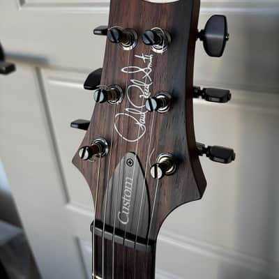PRS Custom 24 Wood Library 2021 - Charcoal Satin Torrefied Maple Neck Brazilian Rosewood Fretboard image 9