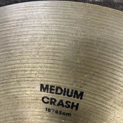 Zildjian 18” A Medium Crash Cymbal 1620g Avedis Zildjian image 3