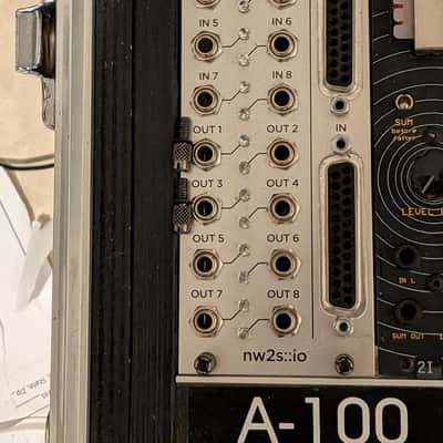 nw2s IO Balanced - eurorack modular input output interface