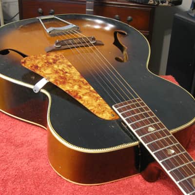 Nice Vintage Kay Archtop Acoustic Guitar Quality Guitar 1950s image 4