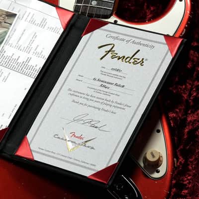 Fender Custom Shop Master Built 1965 Stratocaster Candy Apple Red Journeyman Relic by Greg Fessler 2017 [R88415] (04/02) image 12