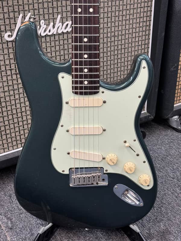 Fender American Standard Stratocaster 1989 - Green Lace Sensors
