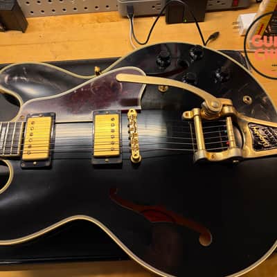 2012 Gibson Custom Shop ES-355 Ebony Black VOS Bigsby OHSC COA image 15