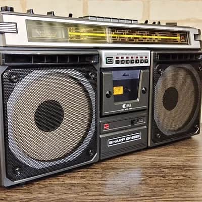 Sharp GF-8585 Stereo Radio Cassette Recorder Vintage Boombox Serviced Warranty image 18