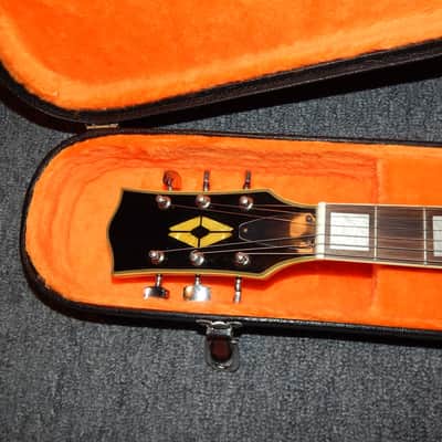 Univox Kay Effector 70's Sears Catalog Les Paul Electric Guitar With Original Hard Case image 4