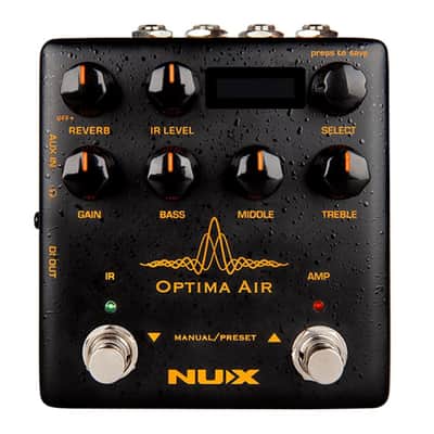 Nux Optima Air / IR NAI-5 Verdugo Series Acoustic Simulator Preamp Guitar Pedal image 1