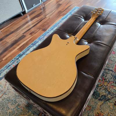 1965 Danelectro 5015 Convertible - Hollowbody Electric Acoustic Guitar - White image 17