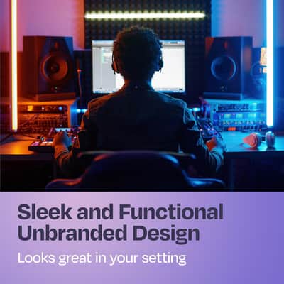 Studio Monitor Isolation Pads for 5-Inch Speakers – Premium Acoustic Foam Speaker Isolation Pads with High-Density Vibration Reduction for Studio Monitors, Bookshelf Speakers & Home Recording image 5