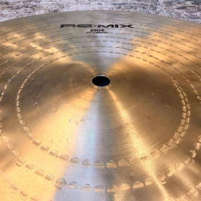 RARE DEBUT YEAR Zildjian ORIGINAL REMIX Ride 17” K - Like But Lathed! NOT The Breakbeat! 1814 g image 5