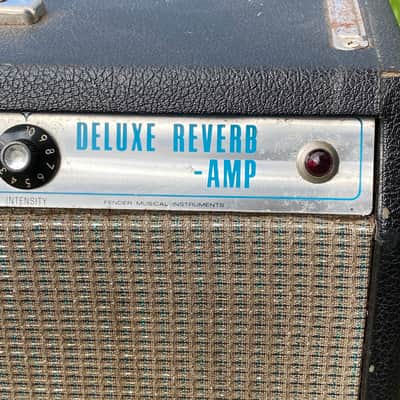 1969-1970 Fender Deluxe Reverb Silverface image 5